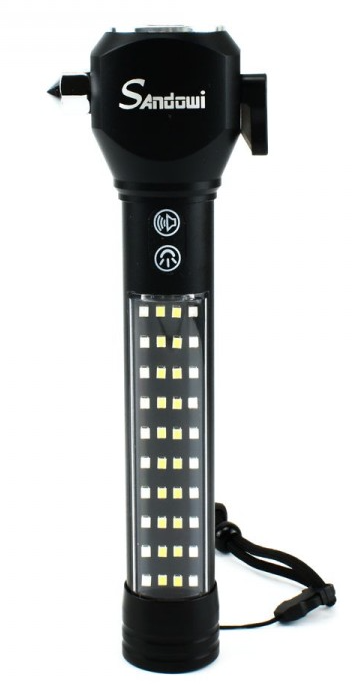 Lanterna LED din aluminiu Q LED555 cu functii multiple